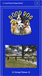 Mobile Screenshot of gooddogtrainingschool.com